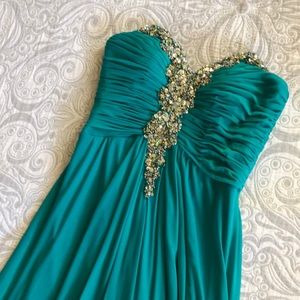 Turquoise party 🎉 dress